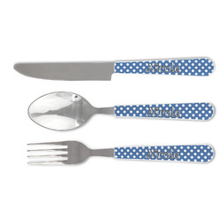 Polka Dots Cutlery Set (Personalized)