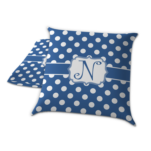 Polka Dots Decorative Pillow Case - TWO
