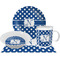 Polka Dots Dinner Set - 4 Pc (Personalized)