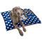 Polka Dots Dog Bed - Large LIFESTYLE