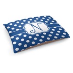 Polka Dots Dog Bed - Medium w/ Initial
