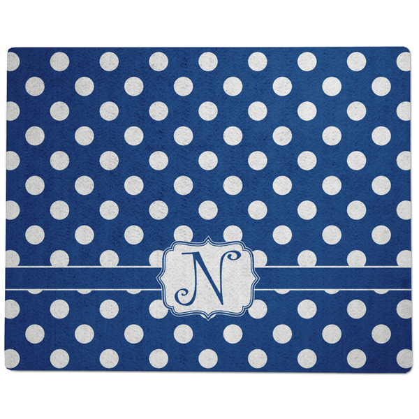 Polka Dots Dog Food Mat - Large without Bowls