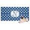 Polka Dots Dog Towel (Personalized)