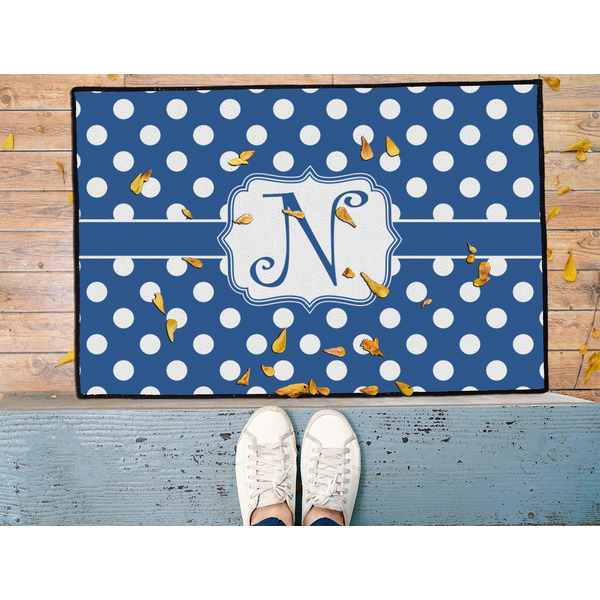 Polka Dots Door Mat - LIFESTYLE (Med)