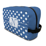 Polka Dots Toiletry Bag / Dopp Kit (Personalized)