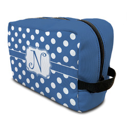 Polka Dots Toiletry Bag / Dopp Kit (Personalized)
