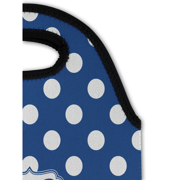 Polka Dots Double Wine Tote - Detail 1 (new)