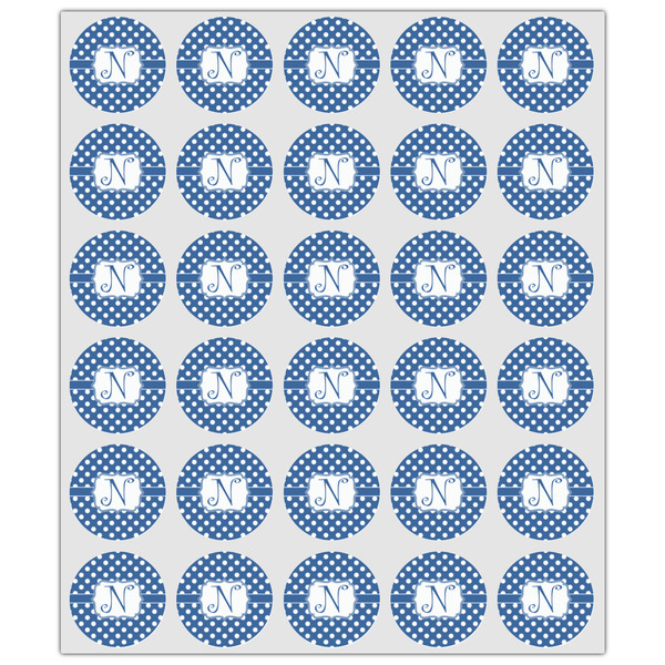 Polka Dots Drink Topper - XSmall - Set of 30