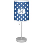 Polka Dots Lamp with Drum Shade (Personalized)