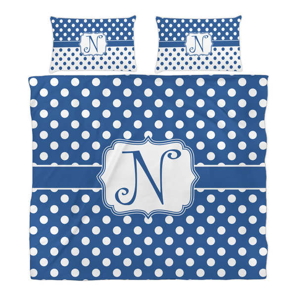 Polka Dots Duvet Cover Set - King - Alt Approval