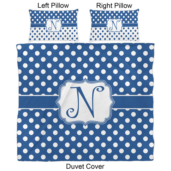 Polka Dots Duvet Cover Set - King - Approval