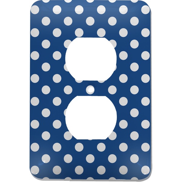 Custom Polka Dots Electric Outlet Plate