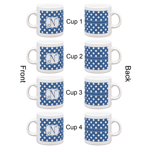 Polka Dots Espresso Cup Set of 4 - Apvl