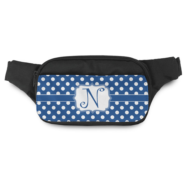 Custom Polka Dots Fanny Pack - Modern Style (Personalized)