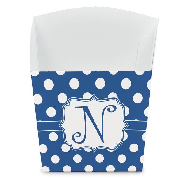 Custom Polka Dots French Fry Favor Boxes (Personalized)