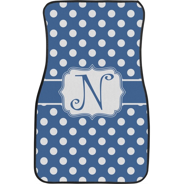 Polka Dots Front Seat Car Mat