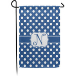 Polka Dots Garden Flag (Personalized)
