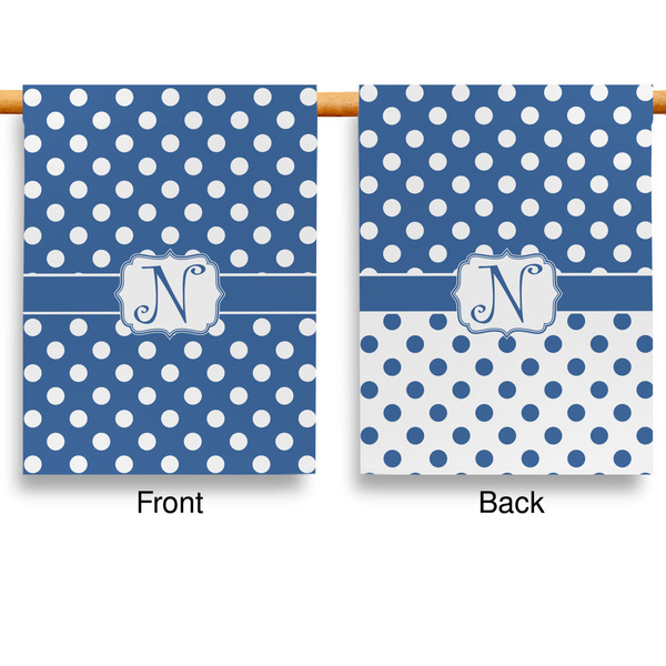 Polka Dots Garden Flags - Large - Double Sided - APPROVAL