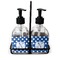 Polka Dots Glass Soap & Lotion Bottles (Personalized)