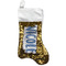 Polka Dots Reversible Sequin Stocking - Gold (Personalized)