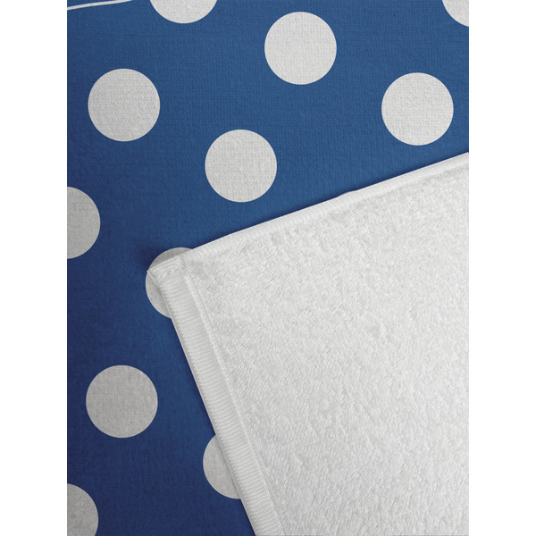 Polka Dots Golf Towel - Detail