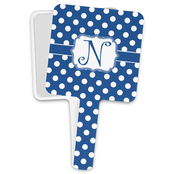 Custom Polka Dots Hand Mirror (Personalized)