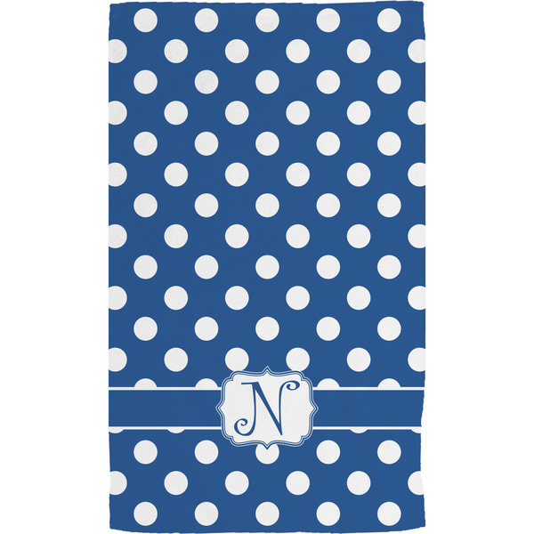 Polka Dots Hand Towel (Personalized)