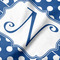 Polka Dots Hooded Baby Towel- Detail Close Up