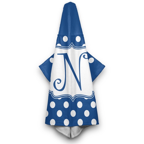 Polka Dots Hooded Towel - Hanging