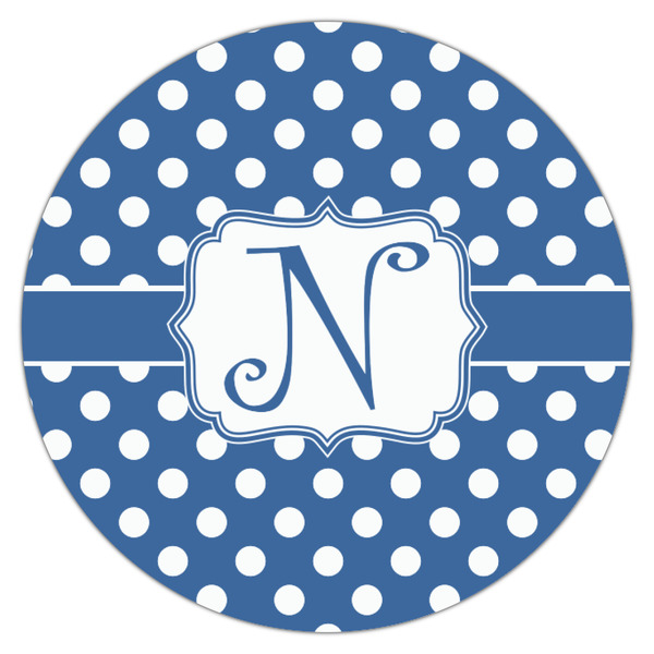 Polka Dots Icing Circle - Small - Single