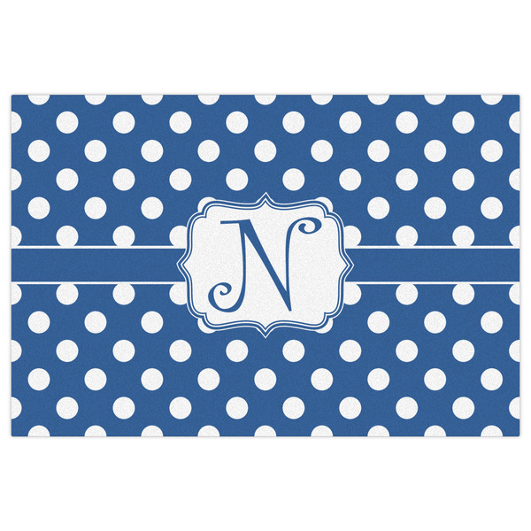 Polka Dots Indoor / Outdoor Rug - 2'x3' - Front Flat