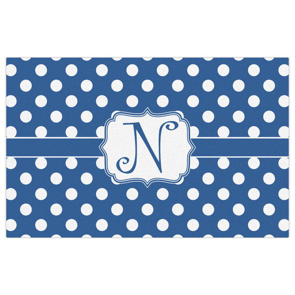 Polka Dots Indoor / Outdoor Rug - 5'x8' - Front Flat