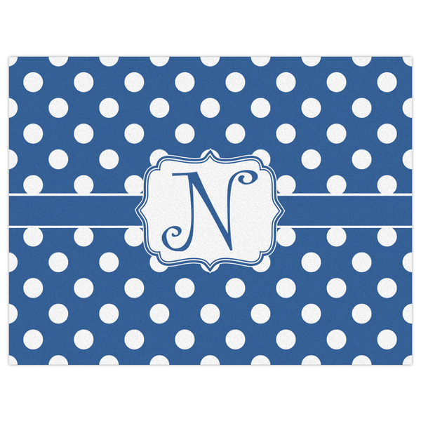 Polka Dots Indoor / Outdoor Rug - 6'x8' - Front Flat