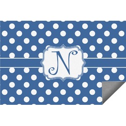 Polka Dots Indoor / Outdoor Rug (Personalized)