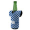 Polka Dots Jersey Bottle Cooler - ANGLE (on bottle)