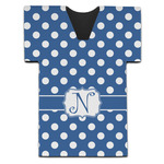 Polka Dots Jersey Bottle Cooler (Personalized)