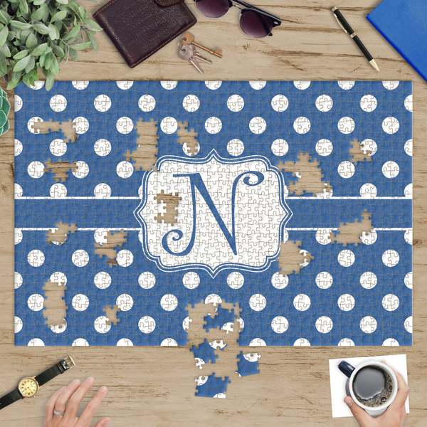 Polka Dots Jigsaw Puzzle 1014 Piece - In Context