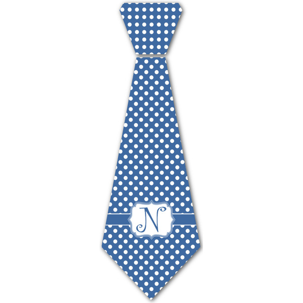 Custom Polka Dots Iron On Tie - 4 Sizes w/ Initial