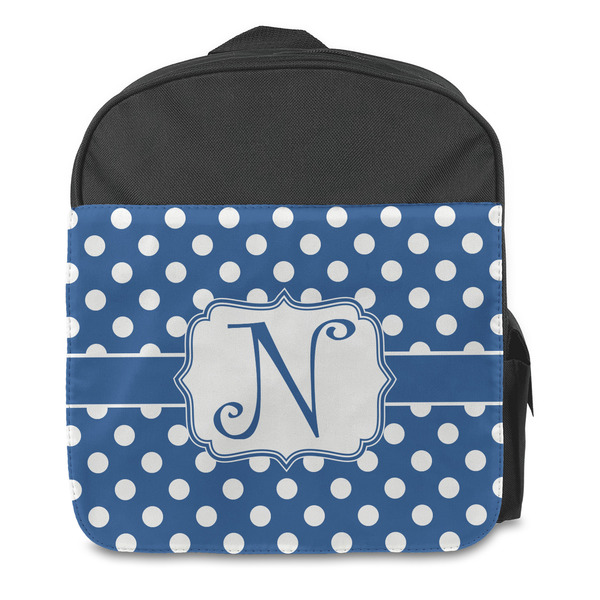Polka Dots Kids Backpack - Front