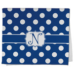 Polka Dots Kitchen Towel - Poly Cotton w/ Initial