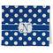 Polka Dots Kitchen Towel - Poly Cotton w/ Initial