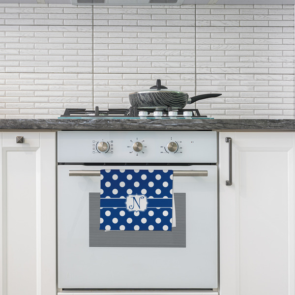 Polka Dots Kitchen Towel - Poly Cotton - Lifestyle