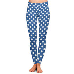 Polka Dots Ladies Leggings - Extra Large
