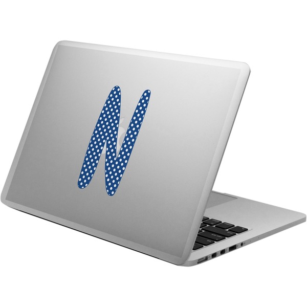 Custom Polka Dots Laptop Decal (Personalized)