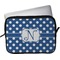 Polka Dots Laptop Sleeve / Case (Personalized)