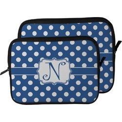 Polka Dots Laptop Sleeve / Case (Personalized)
