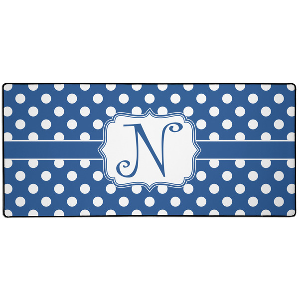Custom Polka Dots 3XL Gaming Mouse Pad - 35" x 16" (Personalized)