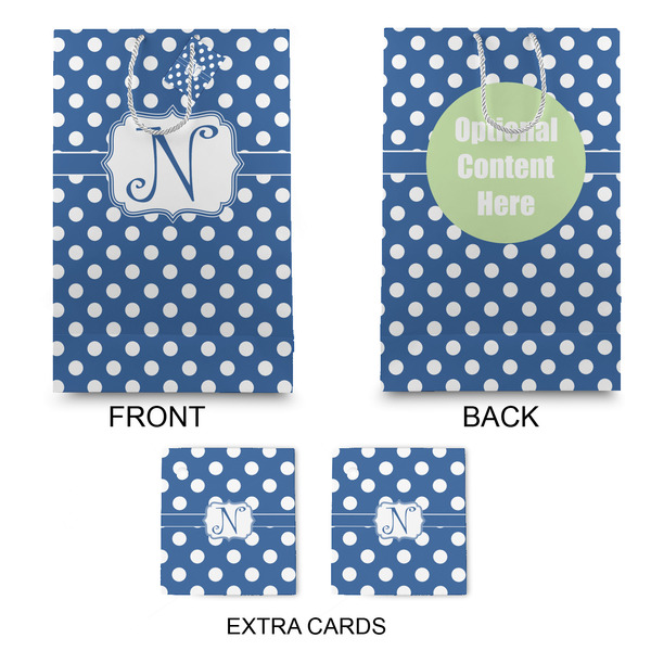 Polka Dots Large Gift Bag - Approval