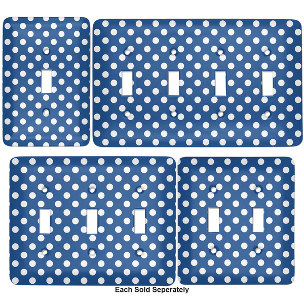 Polka Dots Light Switch Covers all sizes
