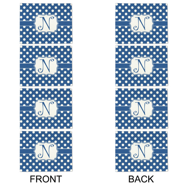Polka Dots Linen Placemat - APPROVAL Set of 4 (double sided)